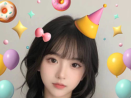 夏日炎炎 | 生日主题贴纸