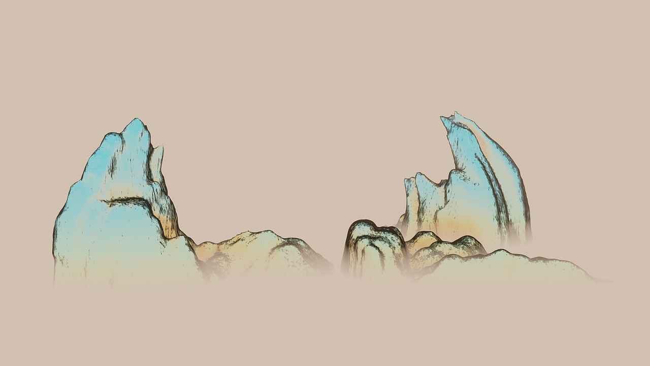 blender3.6国风青绿石头1（图ZMzczMzA5MDE2） - Scene - 站酷设计师贺笨笨原创素材 - 站酷ZCOOL