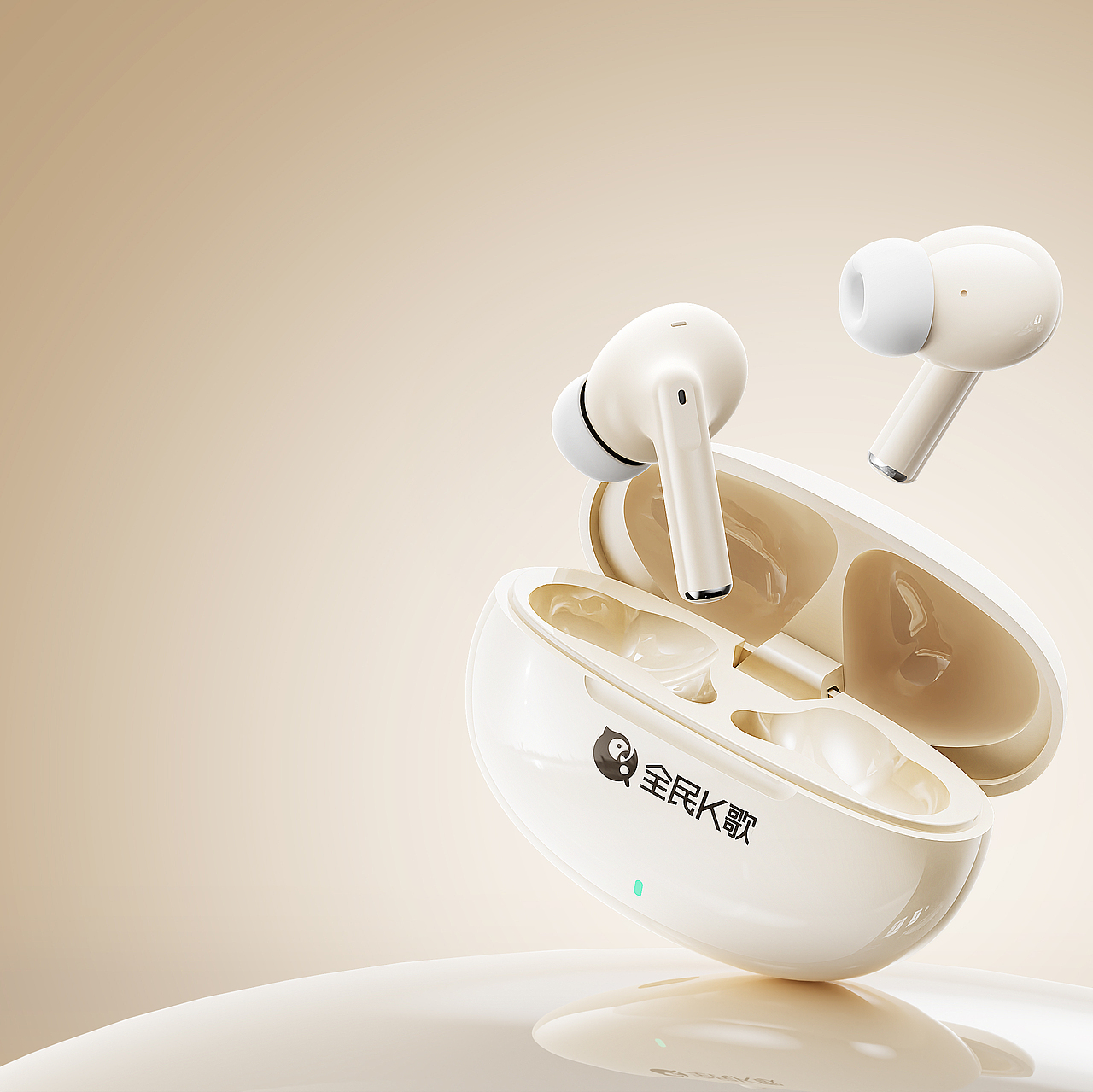 蓝牙耳机渲染工作图节选【1】