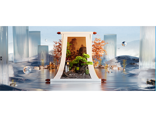 新中式風(fēng)格圖（個(gè)人主頁-ZNjkwODM0NDg=） - 場景 - 站酷設(shè)計(jì)師與是孰非原創(chuàng)素材 - 站酷ZCOOL