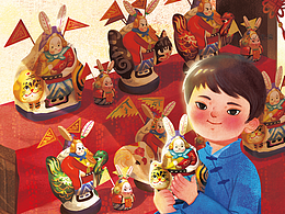 少儿图书插画封面