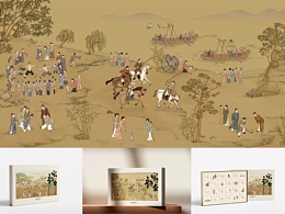 把插画设计在包装上