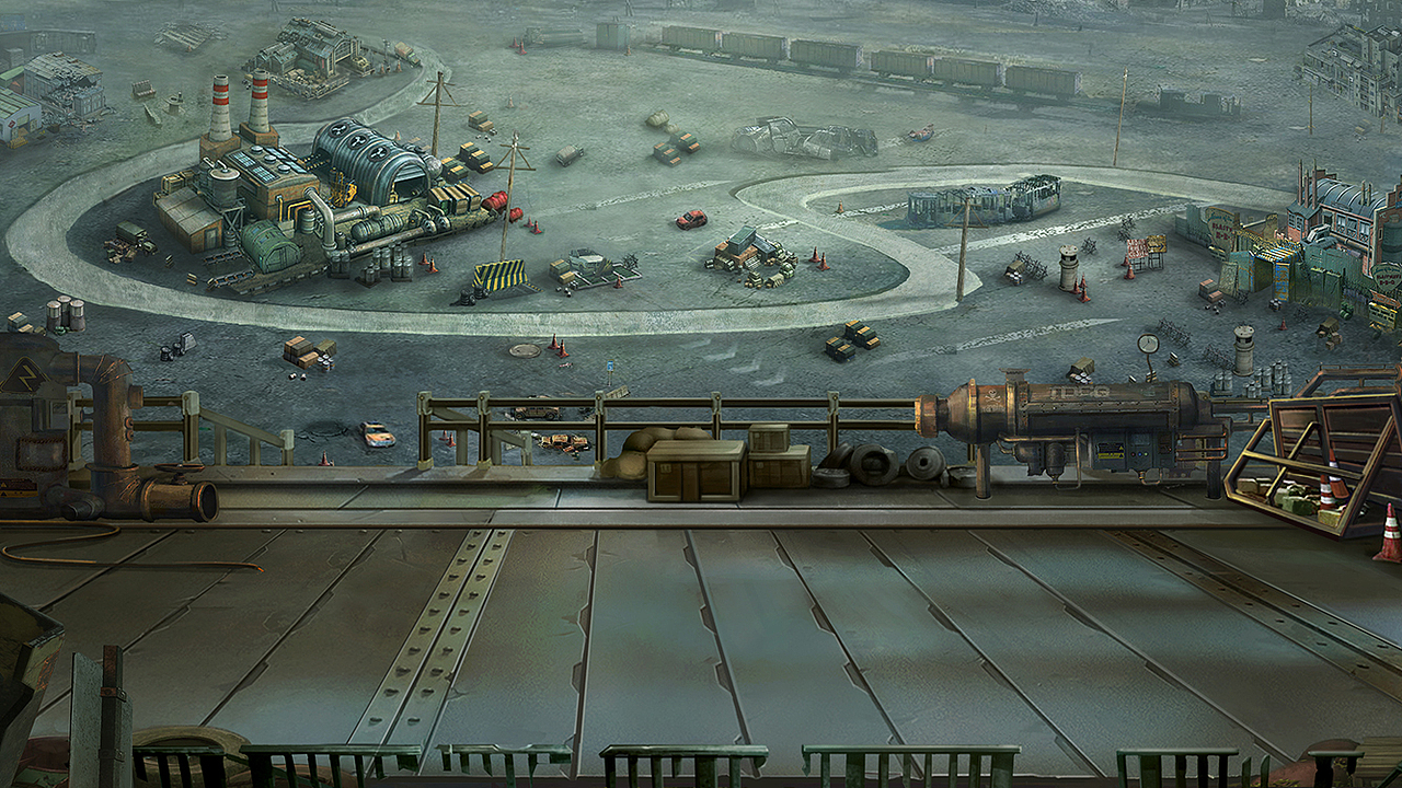 废土场景（图ZMzczMzI2NDMy） - 游戏原画 - 站酷设计师什么不吃饭嗨原创素材 - 站酷ZCOOL