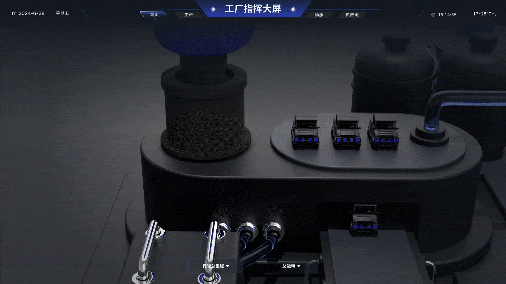 工厂指挥大屏-三维动态场景（图ZMzczMzI4NDc2） - 场景 - 站酷设计师lx_d原创素材 - 站酷ZCOOL