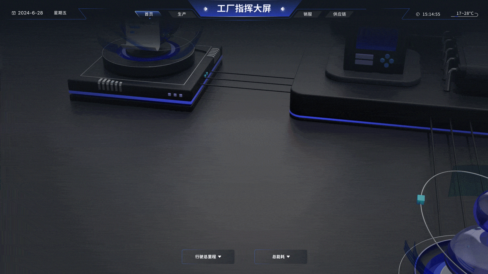 工厂指挥大屏-三维动态场景（图ZMzczMzI4NTYw） - 场景 - 站酷设计师lx_d原创素材 - 站酷ZCOOL
