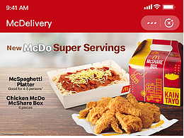 菲律宾麦当劳小程序