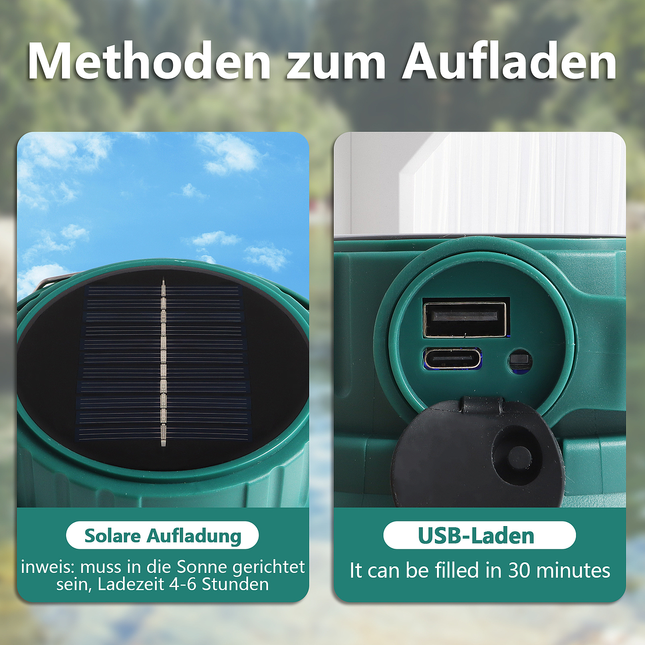 亚马逊主图，露营灯场景融入发光产品作图（图ZMzczMzQxNTI0） - 电商 - 站酷设计师大坑大坑原创素材 - 站酷ZCOOL