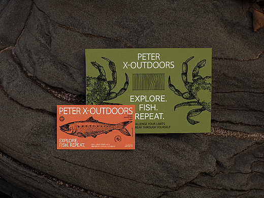 Peter X-Outdoors户外路亚 品牌设计