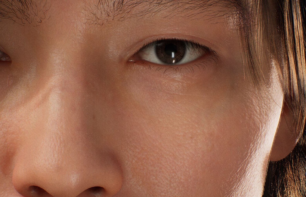 超写实数字人纹理练习2023年12月（图ZMzczMzQ4MDE2） - 人物/生物 - 站酷设计师YCpike原创素材 - 站酷ZCOOL