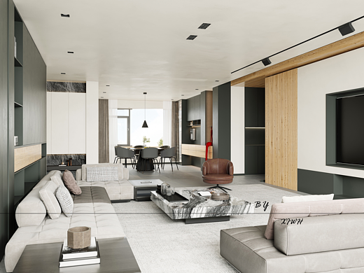 现代暗黑风碧桂园