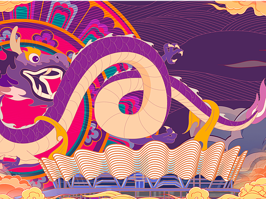 na龙（个人主页-ZNjkwODc1NjQ=） - 商业插画 - 站酷设计师Wsp小魏原创素材 - 站酷ZCOOL