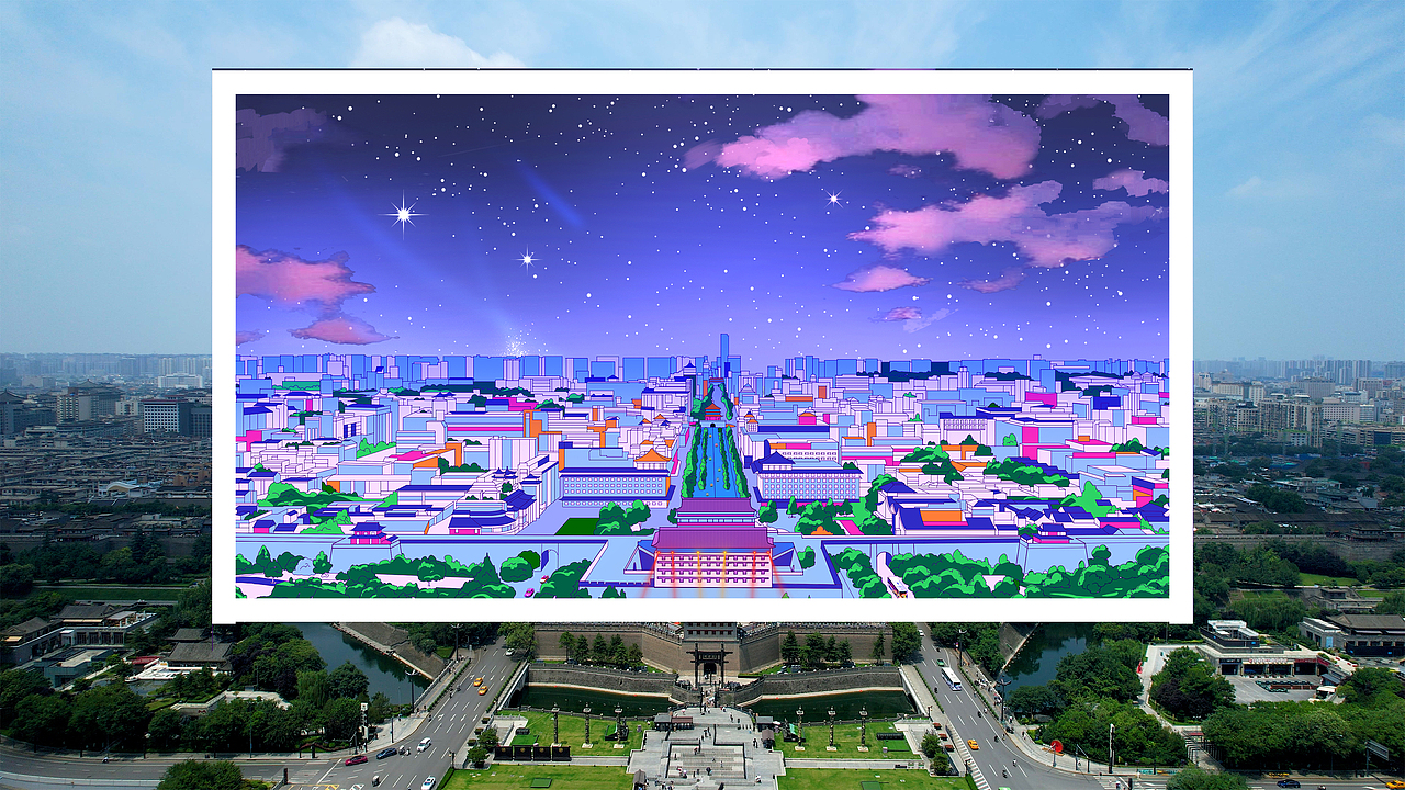 你好西安（图ZMzczMzYwNzA0） - 商业插画 - 站酷设计师Wsp小魏原创素材 - 站酷ZCOOL