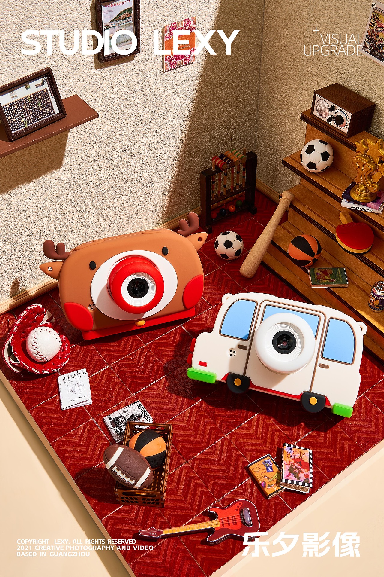 儿童首饰发卡礼盒&复古相机玩具 | MOBEE x 乐夕影像（图ZMzczMzc3MjI4） - 产品摄影 - 站酷设计师乐夕影像原创素材 - 站酷ZCOOL