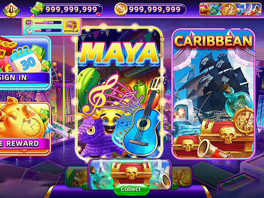 多主题slot项目界面（个人主页-ZNjkwOTA2NDA=） - 游戏UI - 站酷设计师十七十八原创素材 - 站酷ZCOOL