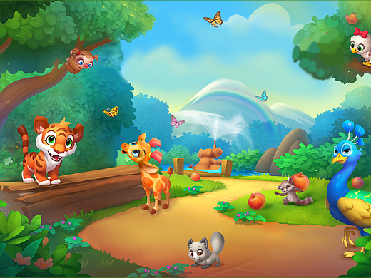 一分游戏原画占比多的项目（个人主页-ZNjkwOTA3MjA=） - 游戏UI - 站酷设计师十七十八原创素材 - 站酷ZCOOL