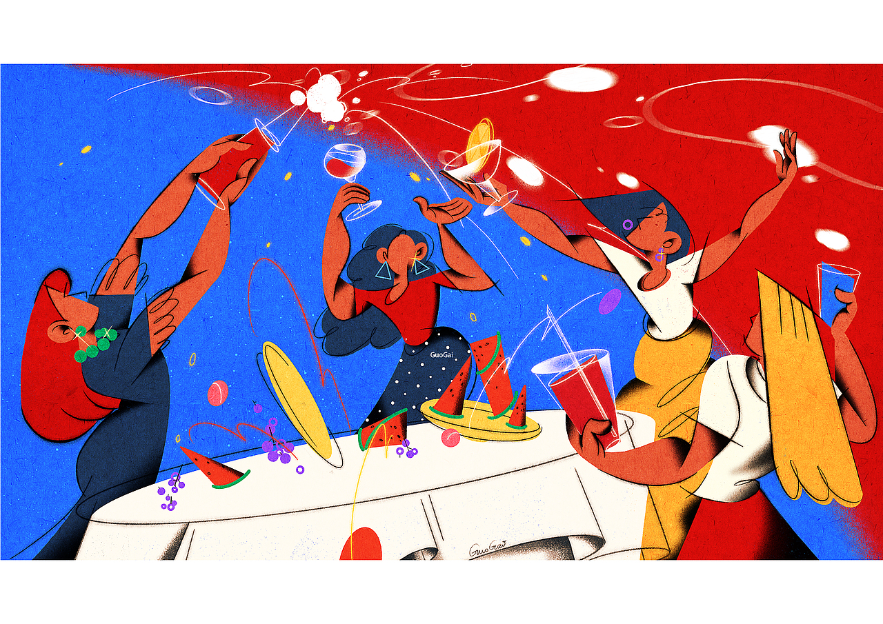 6/7月小结（图ZMzczMzk2OTQ0） - 新锐潮流插画 - 站酷设计师飞驰的小锅盖原创素材 - 站酷ZCOOL