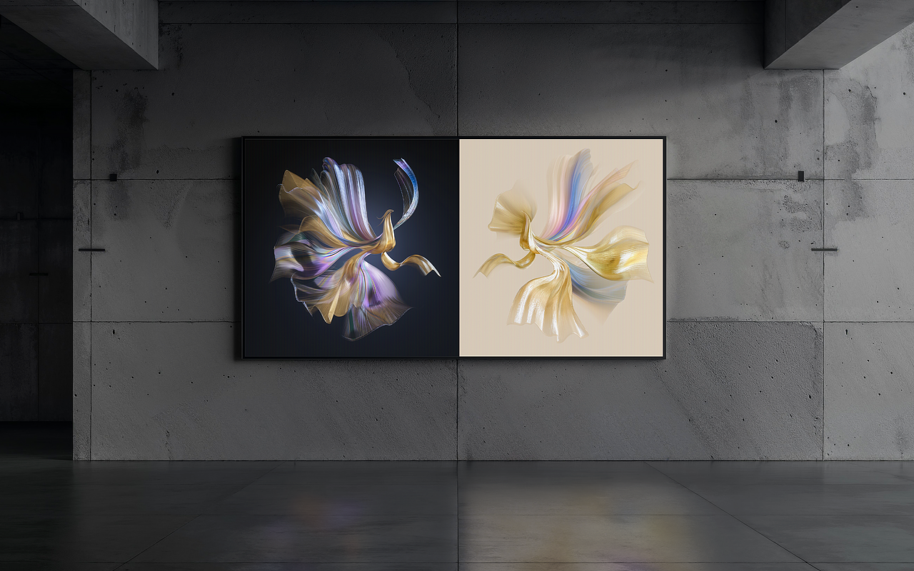 荣耀折叠屏壁纸设计（图ZMzczMzk3NjA0） - 闪屏/壁纸 - 站酷设计师gzhh原创素材 - 站酷ZCOOL