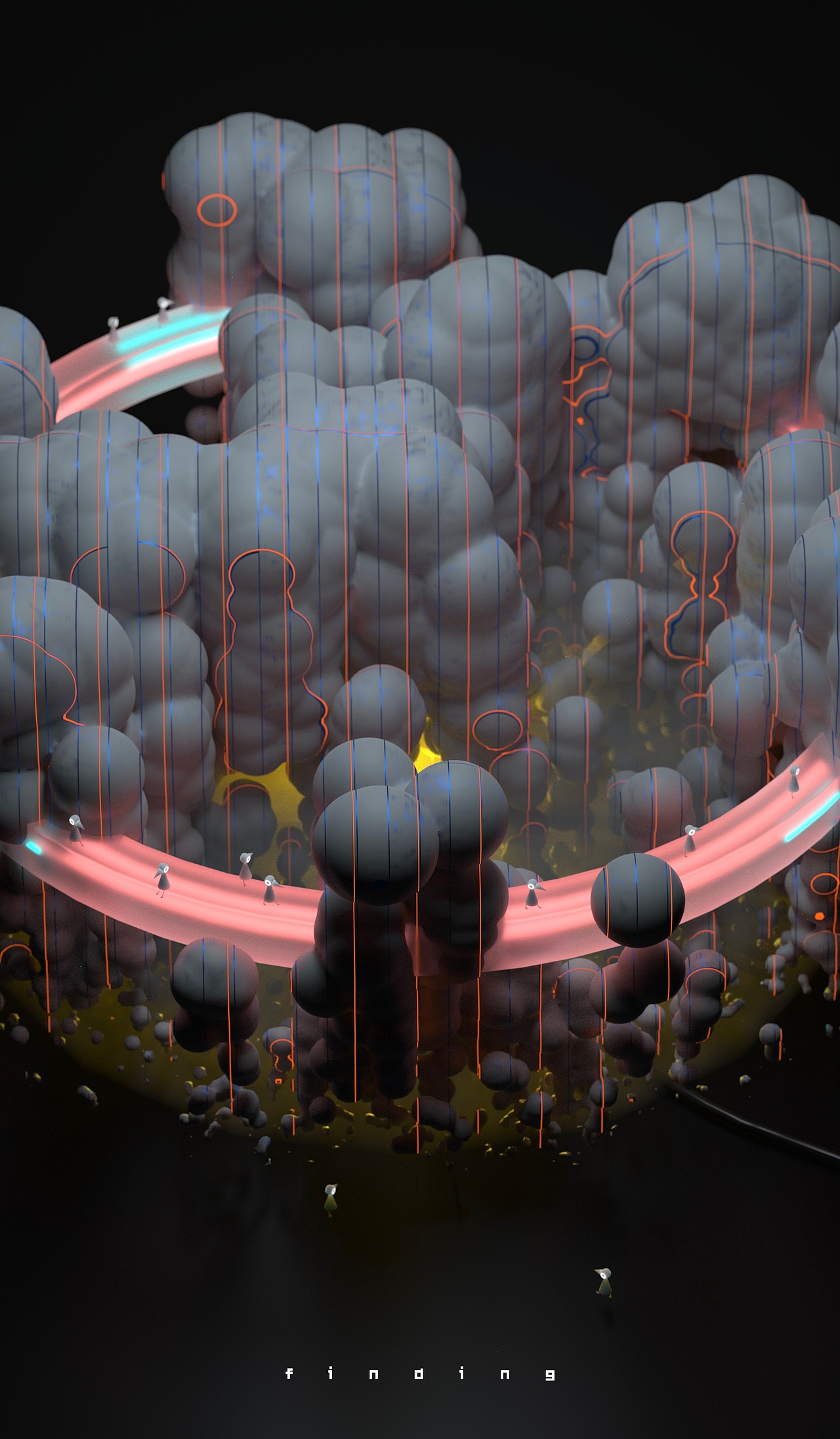 梅红C4D 每日图形设计 (三十八）（图ZMzczMzk5NjI4） - 其他三维 - 站酷设计师梅红提爱克斯原创素材 - 站酷ZCOOL