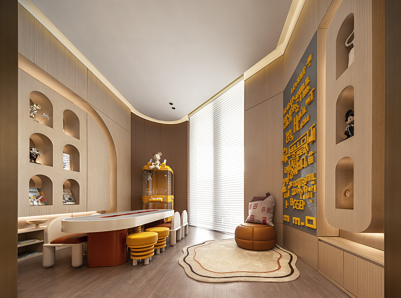 INNEST意巢设计：金地相投 · 格林水岸售楼处（图ZMzczNDIwNDQw） - 家装设计 - 站酷设计师INNEST意巢设计原创素材 - 站酷ZCOOL