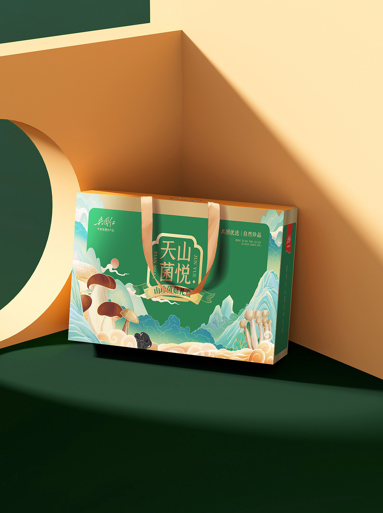 民族风特产零食快销品礼品盒装系列包装设计