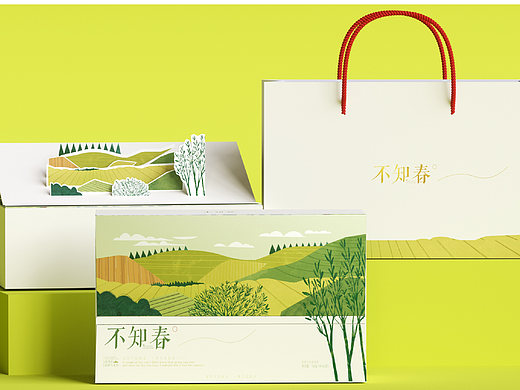 《不知春》原创茶叶包装 | 课程作业