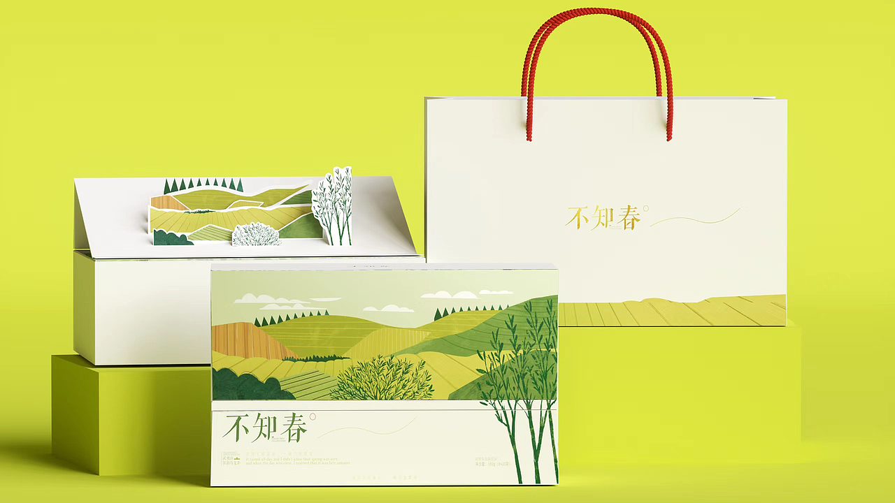 《不知春》原创茶叶包装 | 课程作业