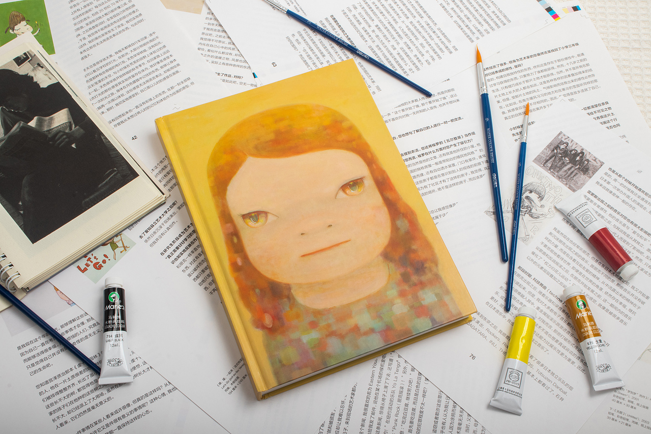 图书实拍｜《奈良美智：始于空无一物的世界》（图ZMzczNDM2NDAw） - 产品摄影 - 站酷设计师Chenmemoandlife原创素材 - 站酷ZCOOL