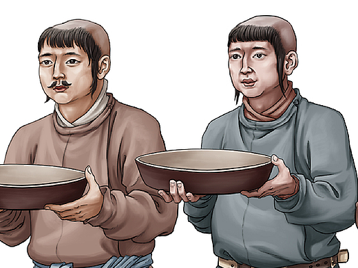 東胡族系人物繪畫之契丹仆人（個人主頁-ZNjkwOTYxMTI=） - 創(chuàng)作習(xí)作 - 站酷設(shè)計師張無疾原創(chuàng)素材 - 站酷ZCOOL