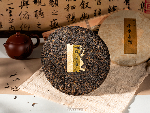 茶叶摄影｜中式｜观止斋十四年生普洱茶