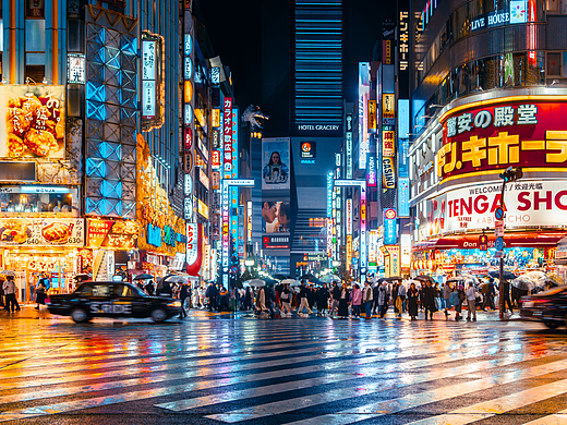写真 ｜ 霓虹夜景：东京街头