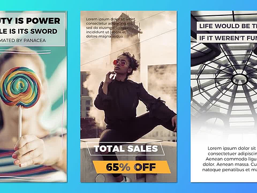 PR模板|竖屏酷炫动态时尚创意照片展示动画动效片头