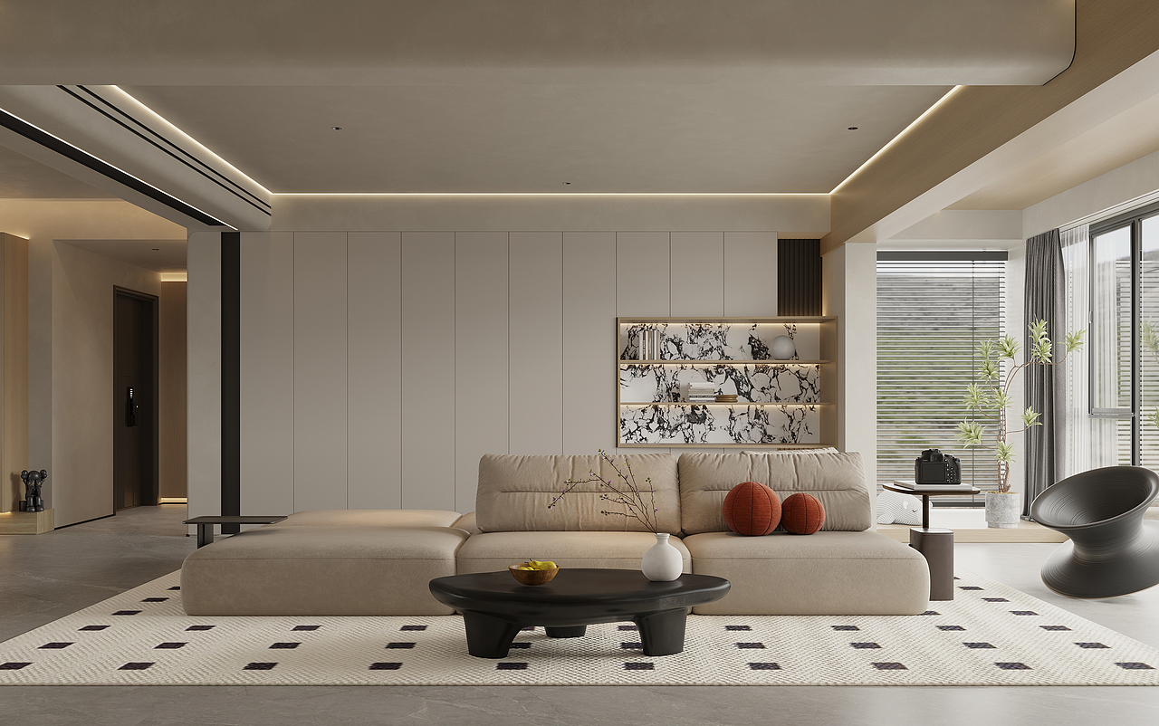 形道设计丨雍山湖（图ZMzczNDUzMjQ4） - 家装设计 - 站酷设计师形道空间设计原创素材 - 站酷ZCOOL