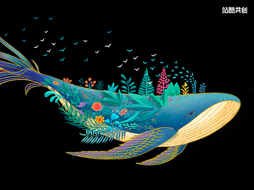 生命共同体（个人主页-ZNjkwOTg0MjA=） - 海报 - 站酷设计师哈了个瓜原创素材 - 站酷ZCOOL