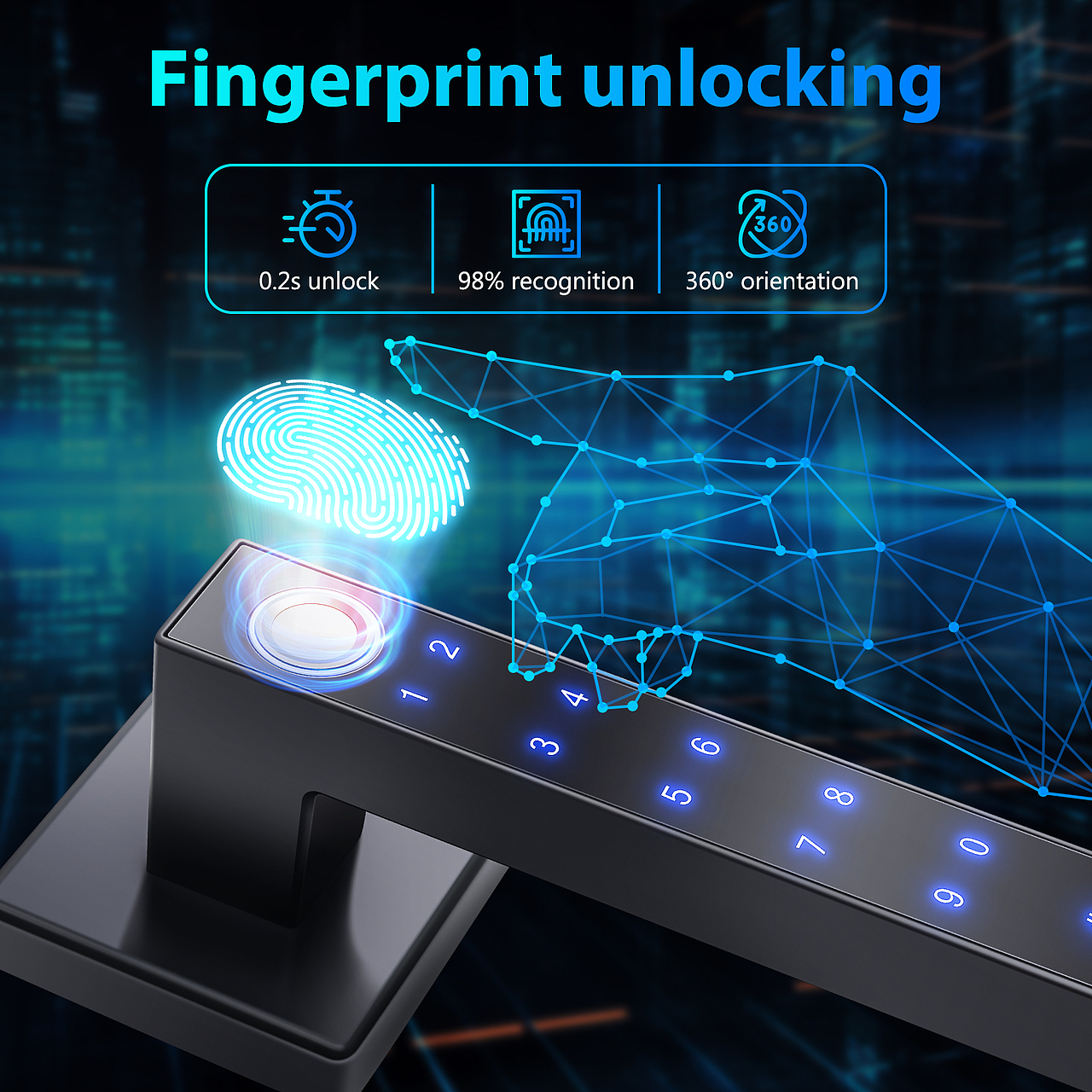 2023公司产品主图-智能门锁2（图ZMzczNDYxMTE2） - 其他 - 站酷设计师様楪原创素材 - 站酷ZCOOL