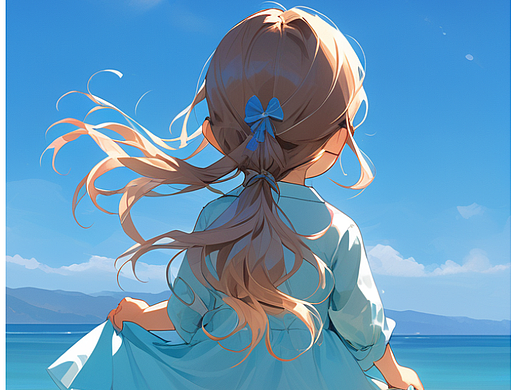 面朝大海，若有所思1（女孩版）