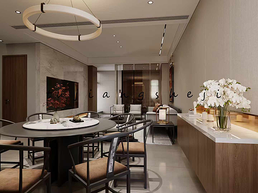 新中式别墅设计 | 心若桃源处,处处水云间