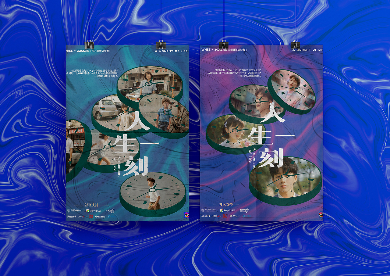 "人生一刻"(A moment of life)-在时间中感悟人生