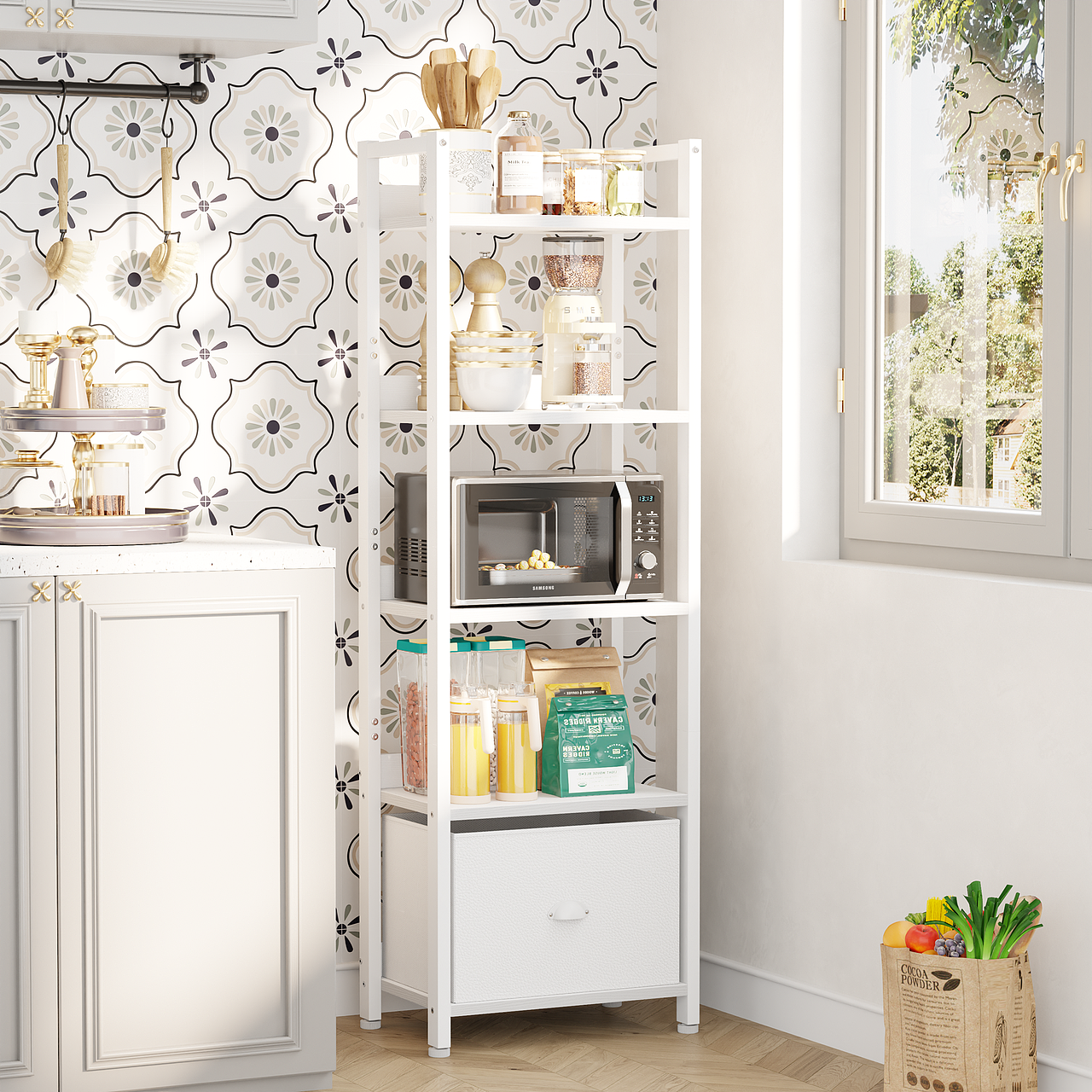 书架上架图--白色