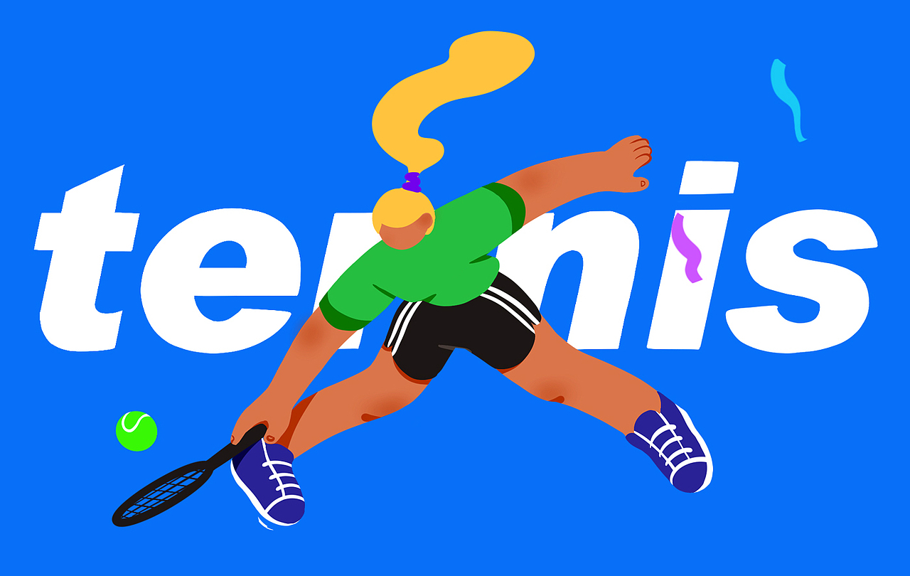 扁平插画运动系列（图ZMzczNDkxMzQw） - 商业插画 - 站酷设计师snowyburns原创素材 - 站酷ZCOOL