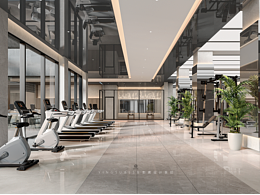 影素設(shè)計(jì) ? 健身房商業(yè)空間表現(xiàn)