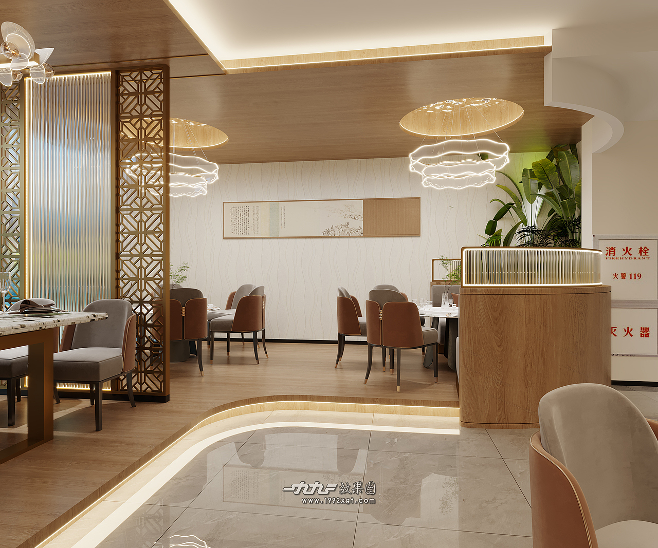 现代客餐厅（图ZMzczNDk1ODMy） - 家装设计 - 站酷设计师原来是雪儿呀原创素材 - 站酷ZCOOL