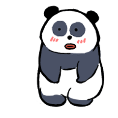 嗨 潘达（图ZMzczNTA1NjEy） - IP形象 - 站酷设计师Lily_hoo原创素材 - 站酷ZCOOL