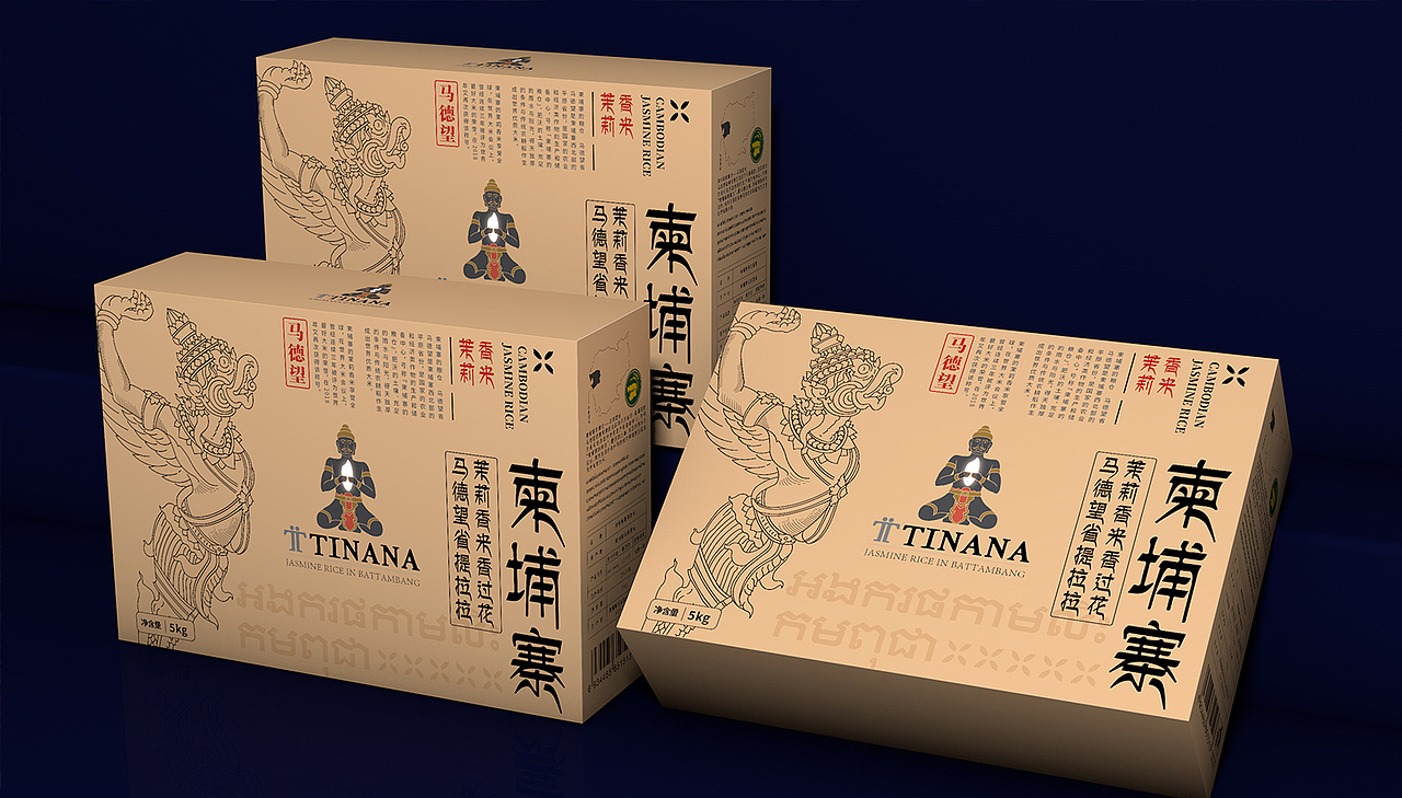 茉莉香米品牌设计丨大米包装设计，卡通包装设计，插画（图ZMzczNTA2MTU2） - 包装 - 站酷设计师哲仕专业包装设计原创素材 - 站酷ZCOOL