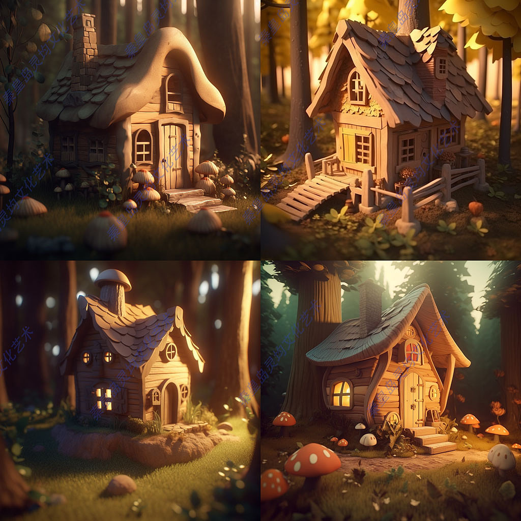 原木风情,森林小木屋的自然美学