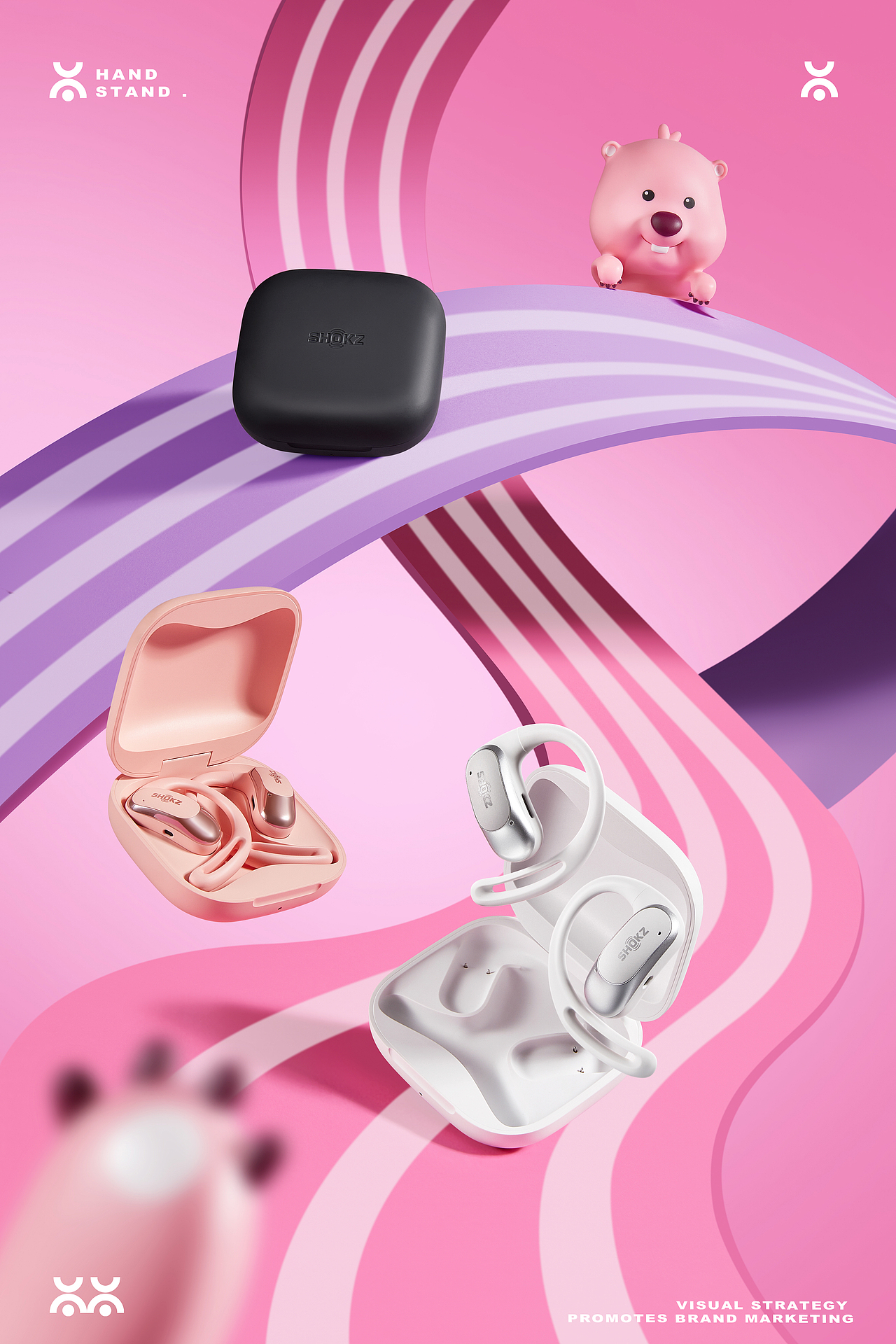 韶音耳机Shook | Loopy 联名礼盒 X Handstand倒立