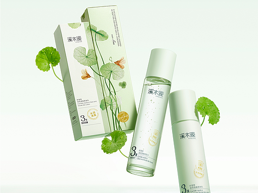 静物摄影丨溪木源 Simpcare 积雪草系列KV