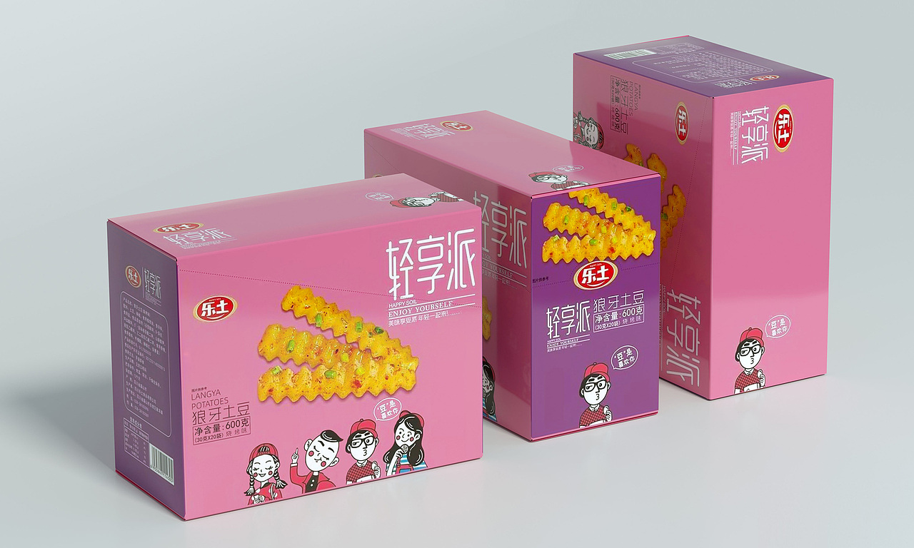 【BestM 本墨设计×乐土食品】乐土轻享派素味系列