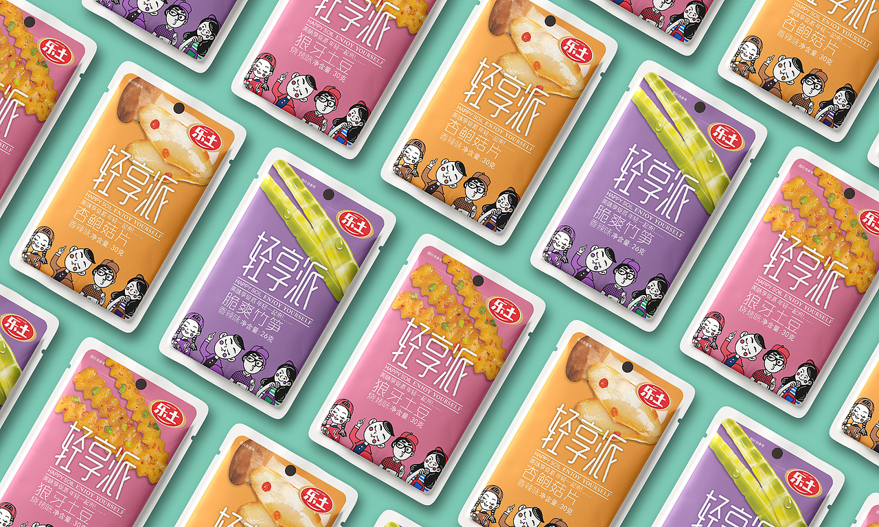 【BestM 本墨设计×乐土食品】乐土轻享派素味系列