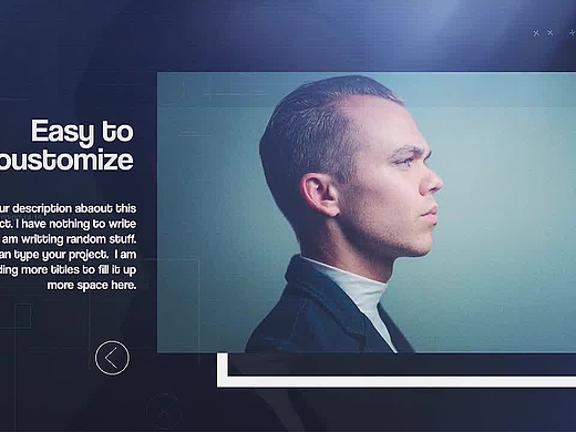 PR模板|优雅动态简单动画标题展示视频教程片头开场