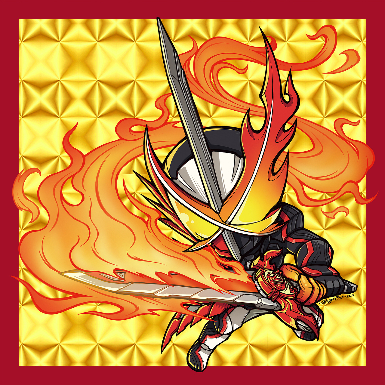 About... KamenRider（图ZMzczNTM1OTU2） - 新锐潮流插画 - 站酷设计师HugoPINK原创素材 - 站酷ZCOOL